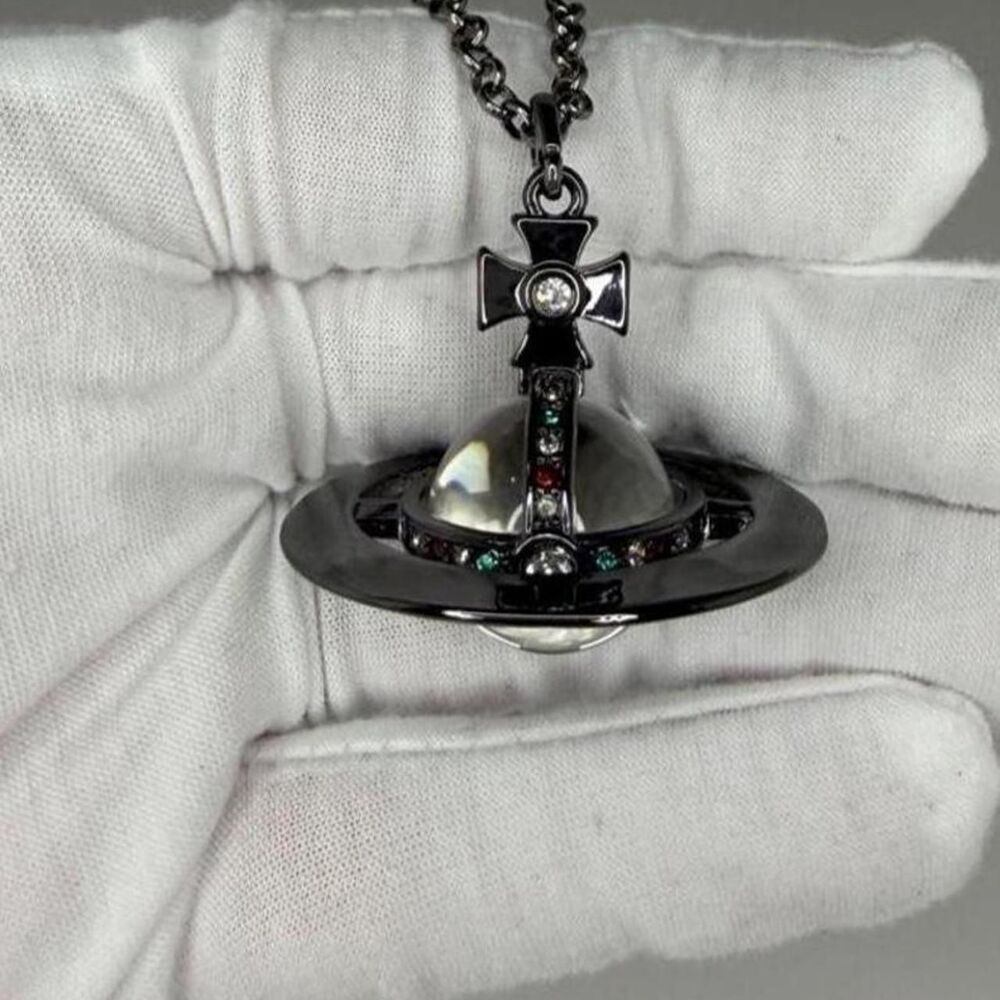 Vivienne-westwood Men's Silver and Black Jewellery